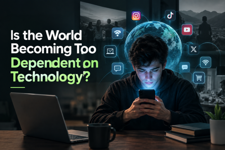 Is the World Becoming Too Dependent on Technology?