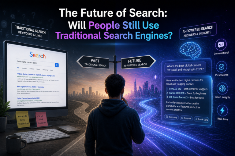 The Future of Search: Will People Still Use Traditional Search Engines?
